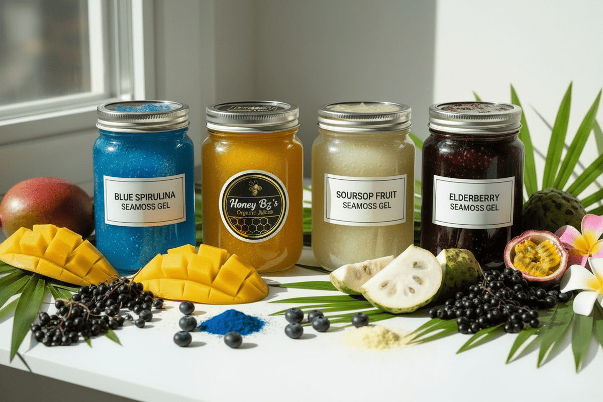 Seamoss gel - Honey Bz's Organic Juices