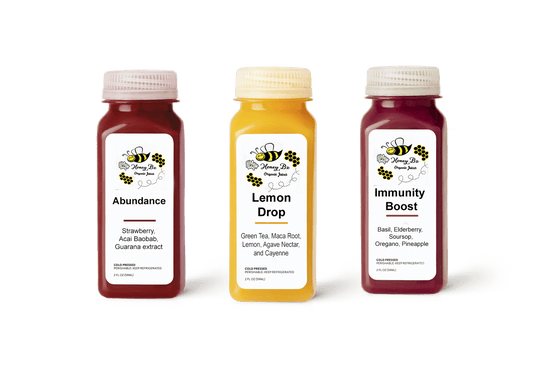 Juice Shot Box - Honey Bz's Organic Juices