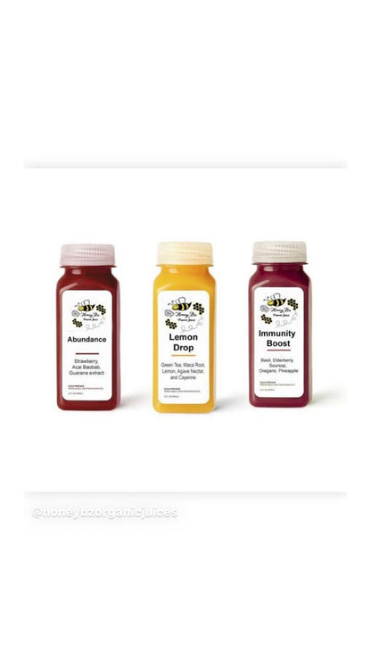 Wellness Shots - Honey Bz's Organic Juices